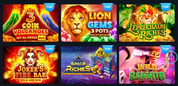 Milky Wins Casino Home games